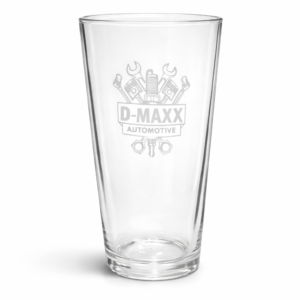 Wedding Party Gift Bundle – Engraved Pint Glass + Live Edge Coaster Set (Full Party Package)