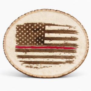 Red Distressed American Flag