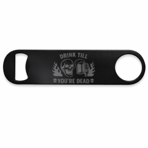 Engraved Stainless Steel Bottle Opener – Funny & Custom Designs