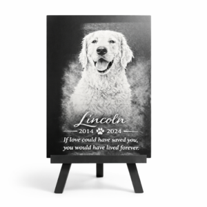 Custom Pet Memorial Photo Plaque