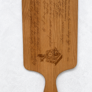 Custom Handwritten Recipe Engraved Cutting Board