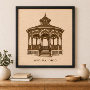 Historic Medina Gazebo Wall Art