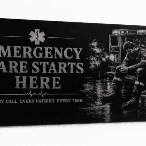 Behind Every Call – Paramedic Tribute Wall Art