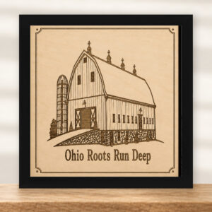 Ohio Roots Run Deep Barn Wall Art