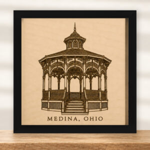 Historic Medina Gazebo Wall Art