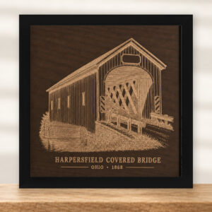 Harpersfield Covered Bridge Wall Art