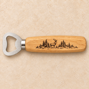 Engraved Bottle Opener | Wood Bar Gift, BBQ Gift & Lake House Gift